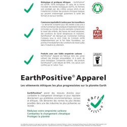 Gribouillette, enfant, sweat capuche bio équitable