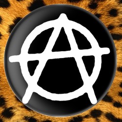Anarchie Noir - Badge Ø25mm