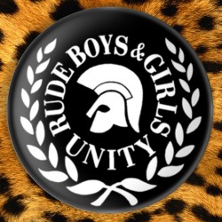 Rude Girls and Boys United - Badge Ø25mm
