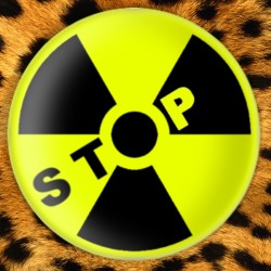 Stop Nucléaire - Badge Ø25mm