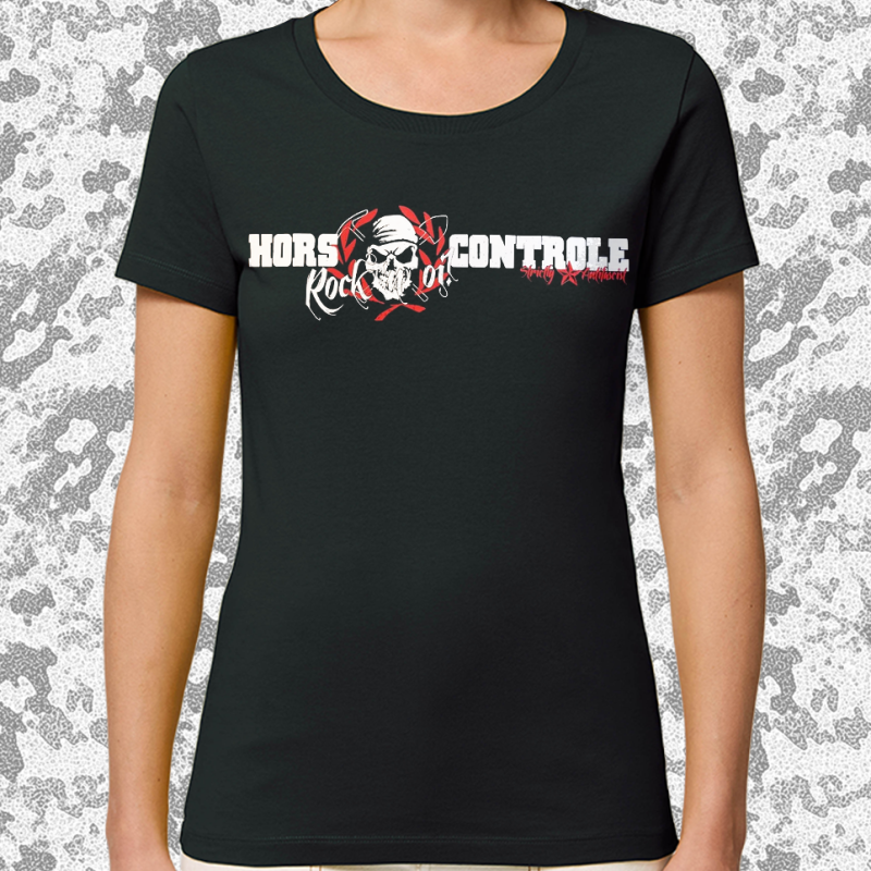 HORS CONTROLE Strictly Antisfascist t-shirt feminin