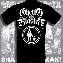 Ghetto Blaster, homme, t-shirt noir verso