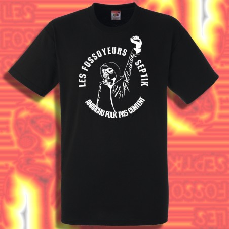Les FOSSOYEURS SEPTIK t-shirt t. masculine en coton bio-équitable
