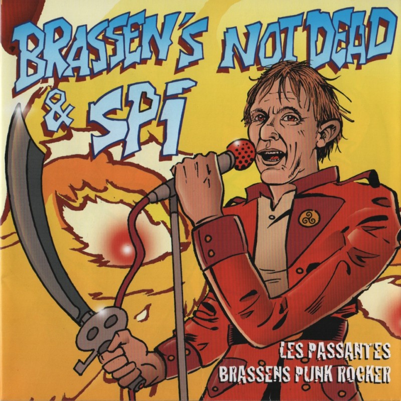 Brassen's Not Dead & Spi Vinyle couleur EP 2 titres 2014