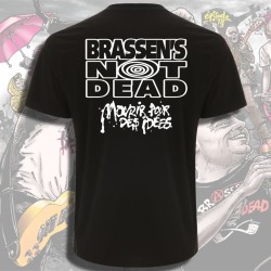 BRASSENS NOT DEAD Coyote 3 T-Shirt taille masculine en coton bio-équitable