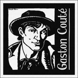 GASTON COUTÉ - Patch à coudre - 9x9cm