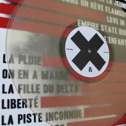 BERURIER NOIR "INVISIBLE" LP Vinyle Transparent (2005 Réed 2014)