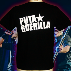 PUTA GUERILLA Pussy Riot t-shirt homme en coton bio-quitable
