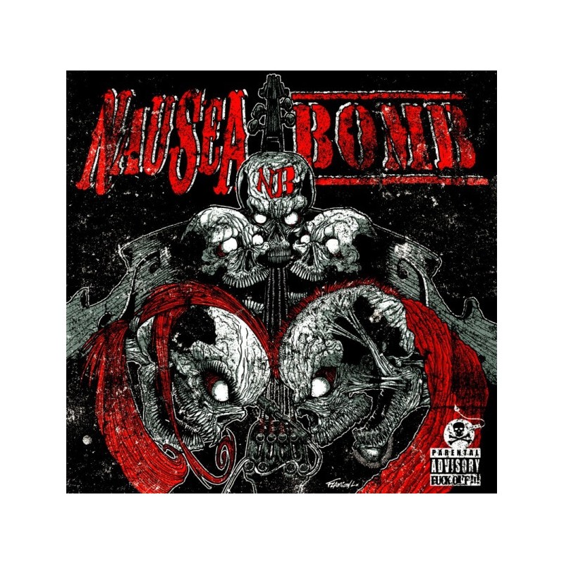 NAUSEA BOMB Bonechestra CD 2016