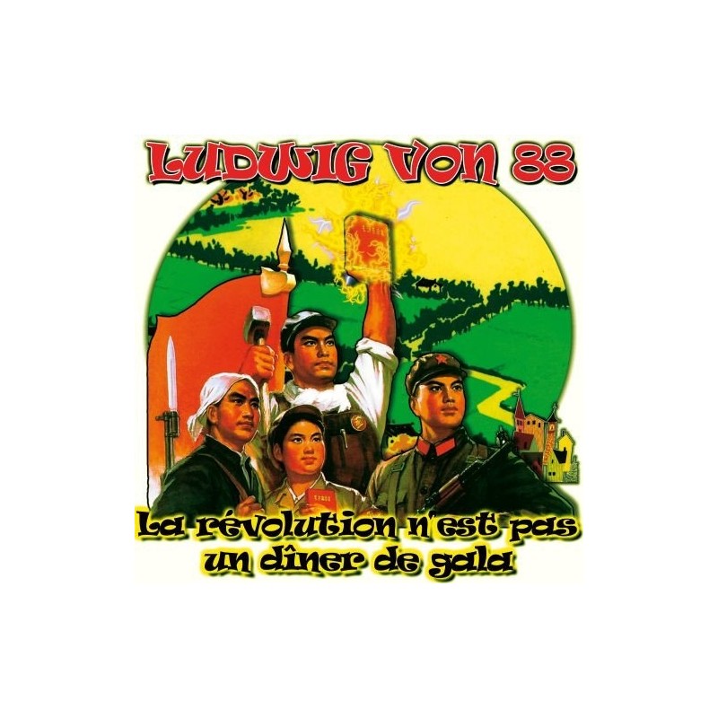 LUDWIG VON 88 La Révolution N'est Pas Un Diner De Gala Double LP Vinyle 2016