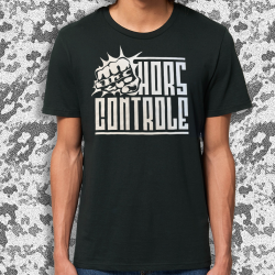 HORS CONTROLE Poing t-shirt masculin