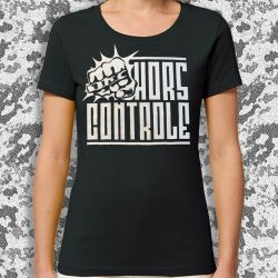 HORS CONTROLE Poing t-shirt feminin