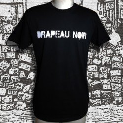 T-shirt masculin Drapeau Noir