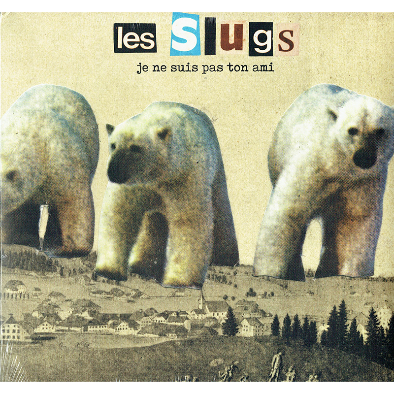 ANARTISANART-Les mauvais garçon font bonne impression THE SLUGS "Je ne suis pas ton ami" vinyle 33T