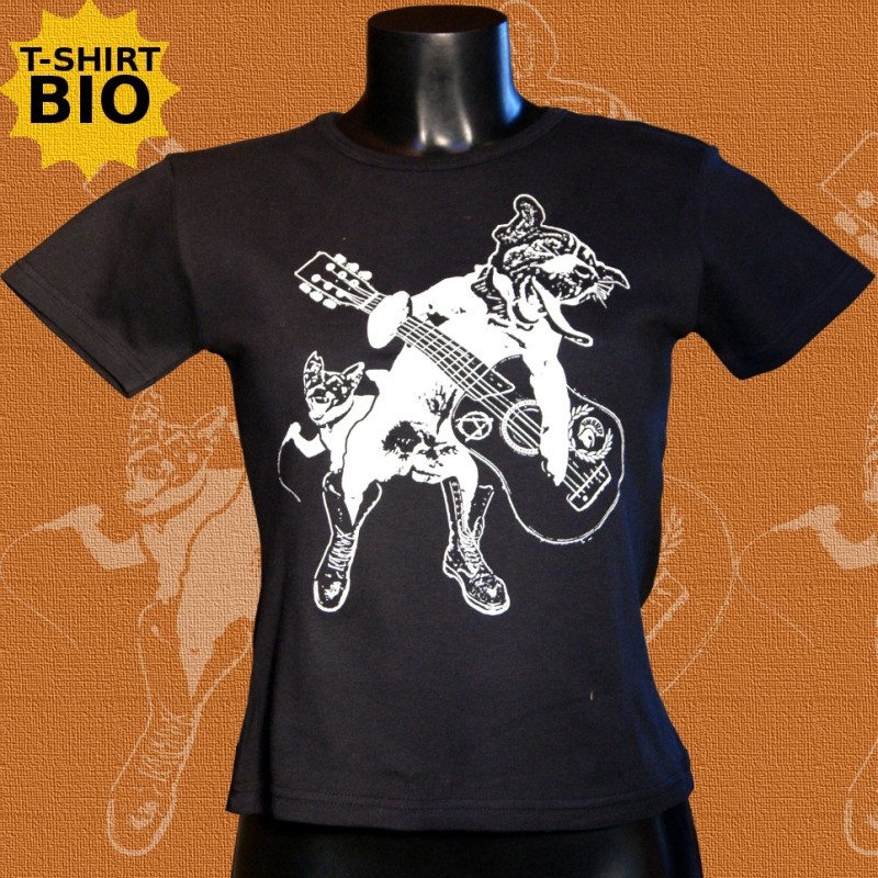 BASTARD DOG t-shirt feminin en coton bio-équitable