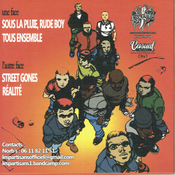 ANARTISANART-Les mauvais garçons font bonne impression  LES PARTISANS "Street gones" vinyle 45t