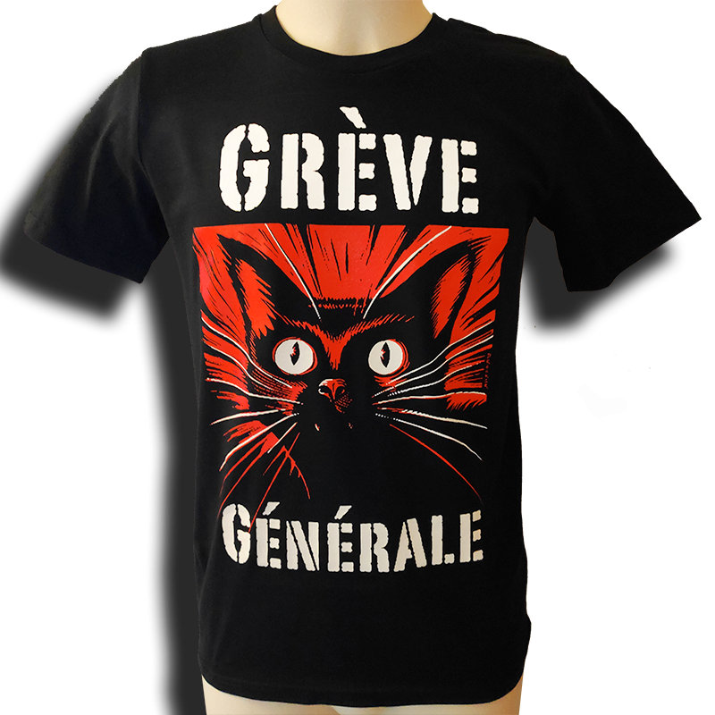 DROOKER Grève Générale t-shirt unisexe