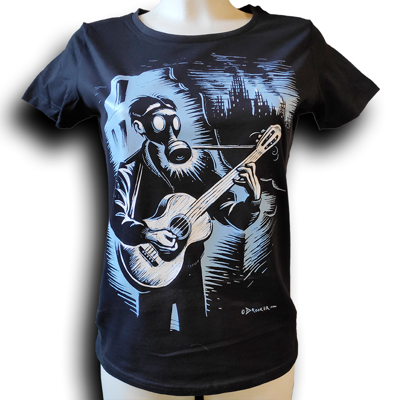 DROOKER Troubadour t-shirt féminin en coton bio équitable