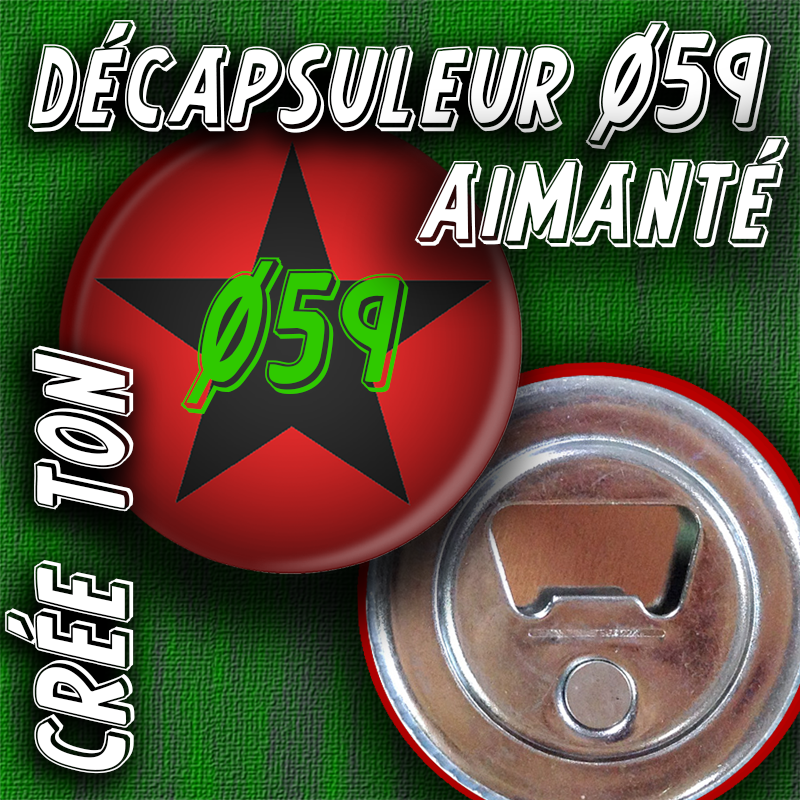 DECAPSULEUR AIMANTÉ Ø59mm