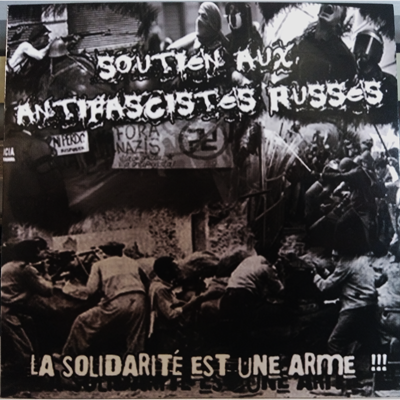 Les Mauvais Garcons Fond Du Bon Son Compile various artiste - Soutien aux AntiFachistes Russe CD