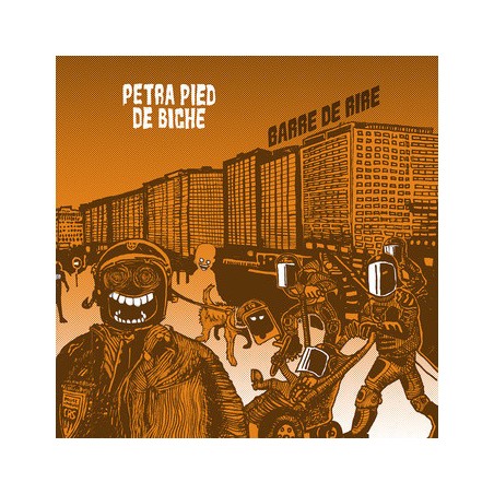 Les Mauvais Garcons Font Du Bon Son  Petra Pied De Biche ‎– Barre De Rire LP