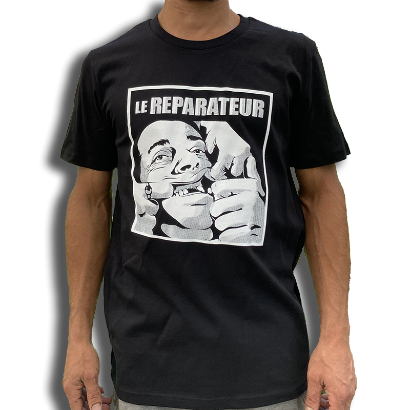 LE REPARATEUR Politesse t-shirt unisexe en coton bio-équitable