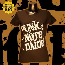 Punk's Note d'Aide - T-Shirt bio - Femme