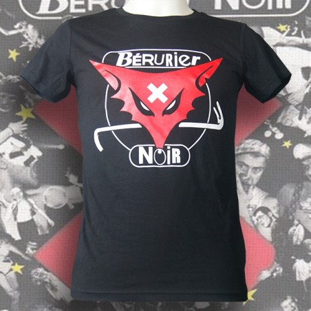 BERURIER NOIR Le Renard t-shirt homme en coton bio-equitable