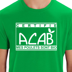 ACABio t-shirt unisexe en coton bio-équitable