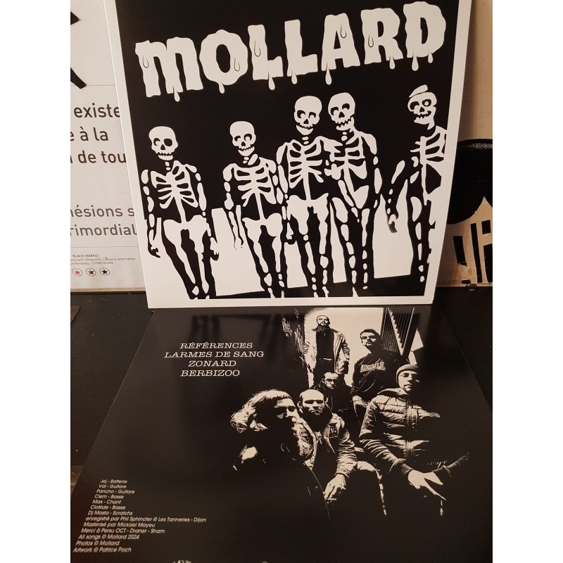 Anartisanat Punk, rock et anarchiste - Mollard - Rap/Punk from Dijon, (MAXI 45T 2024)