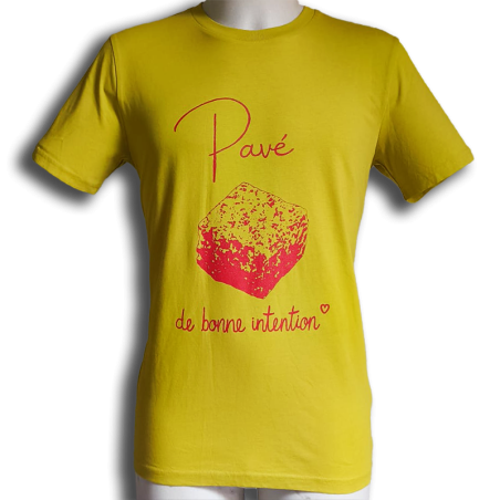 PAVÉ DE BONNE INTENTION t-shirt unisexe